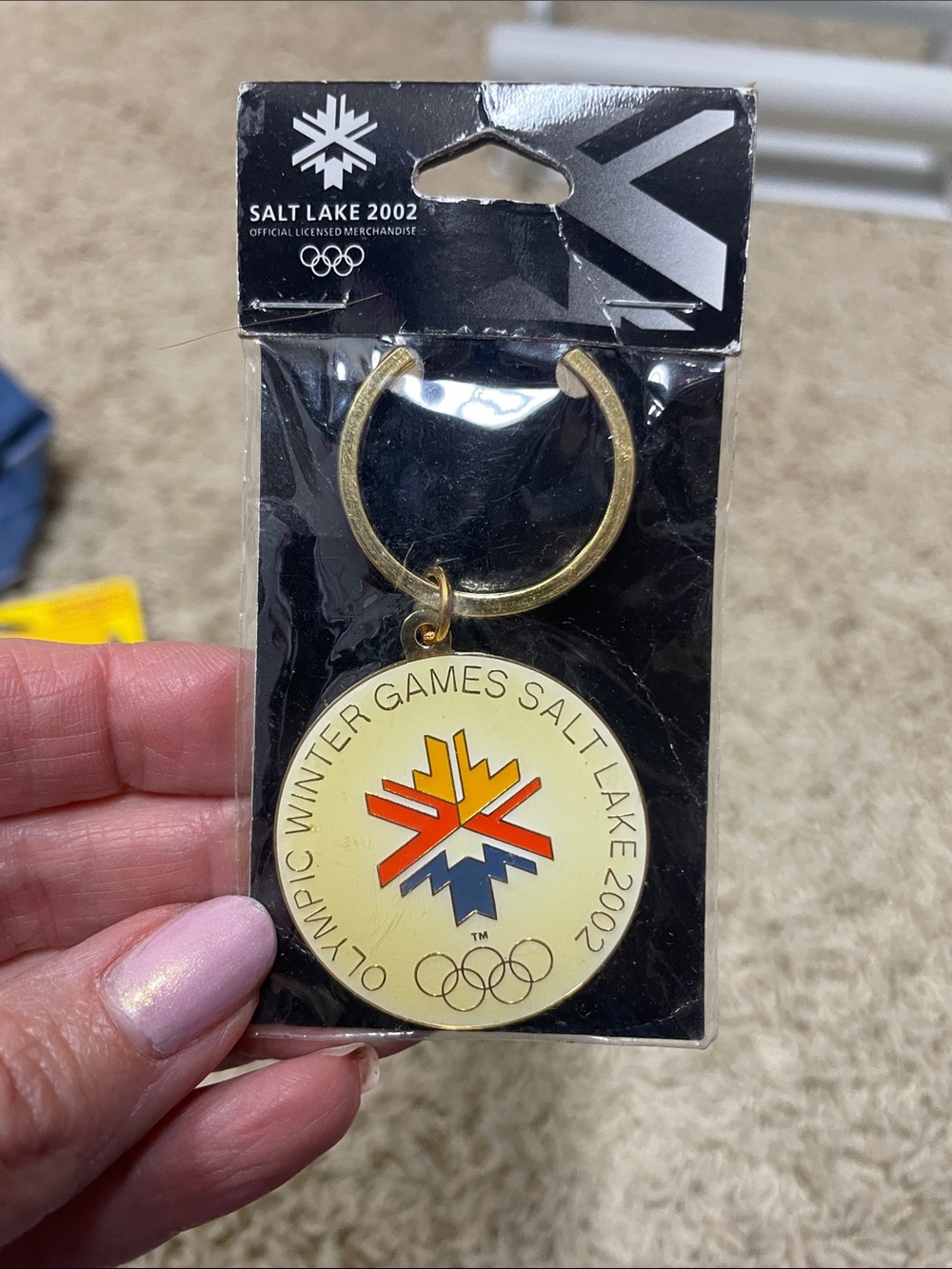 2002 SLC Olympic keychain